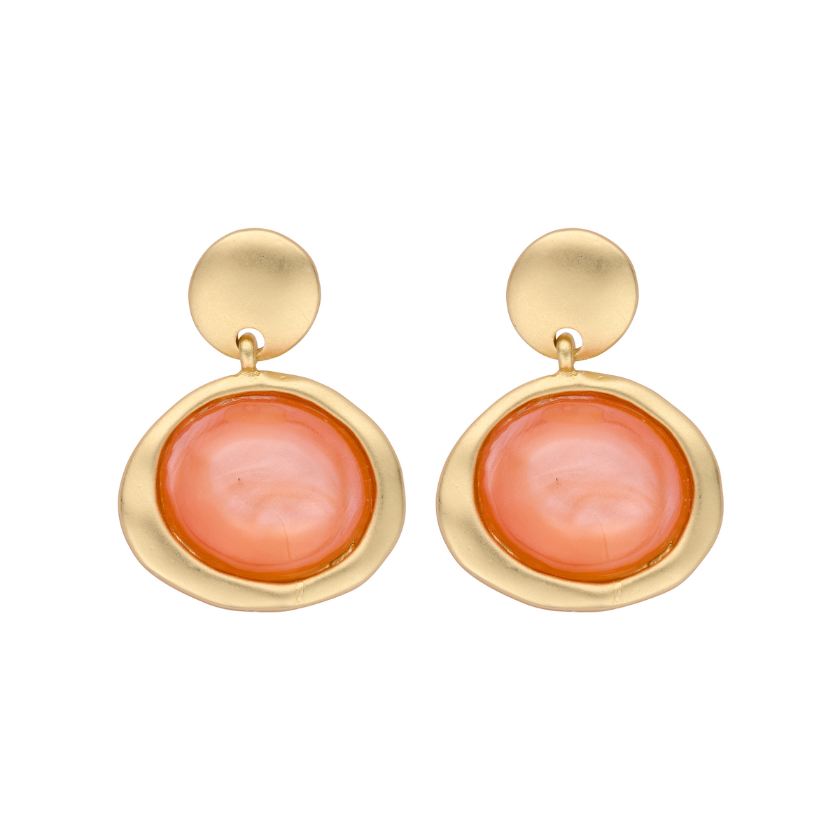Boucles D'Oreilles - Kobe Oorbellen Oranje