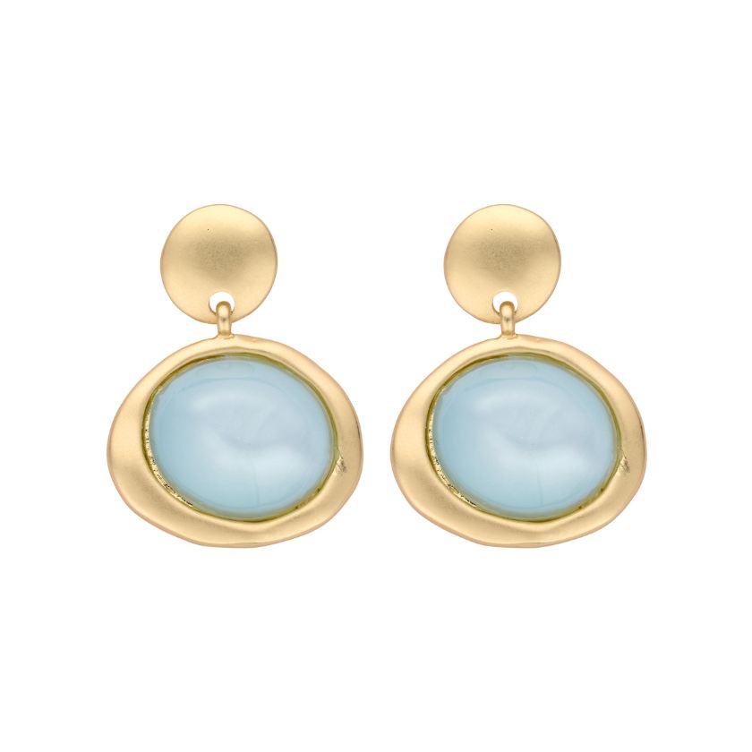 Boucles D'Oreilles - Kobe Oorbellen Watergroen