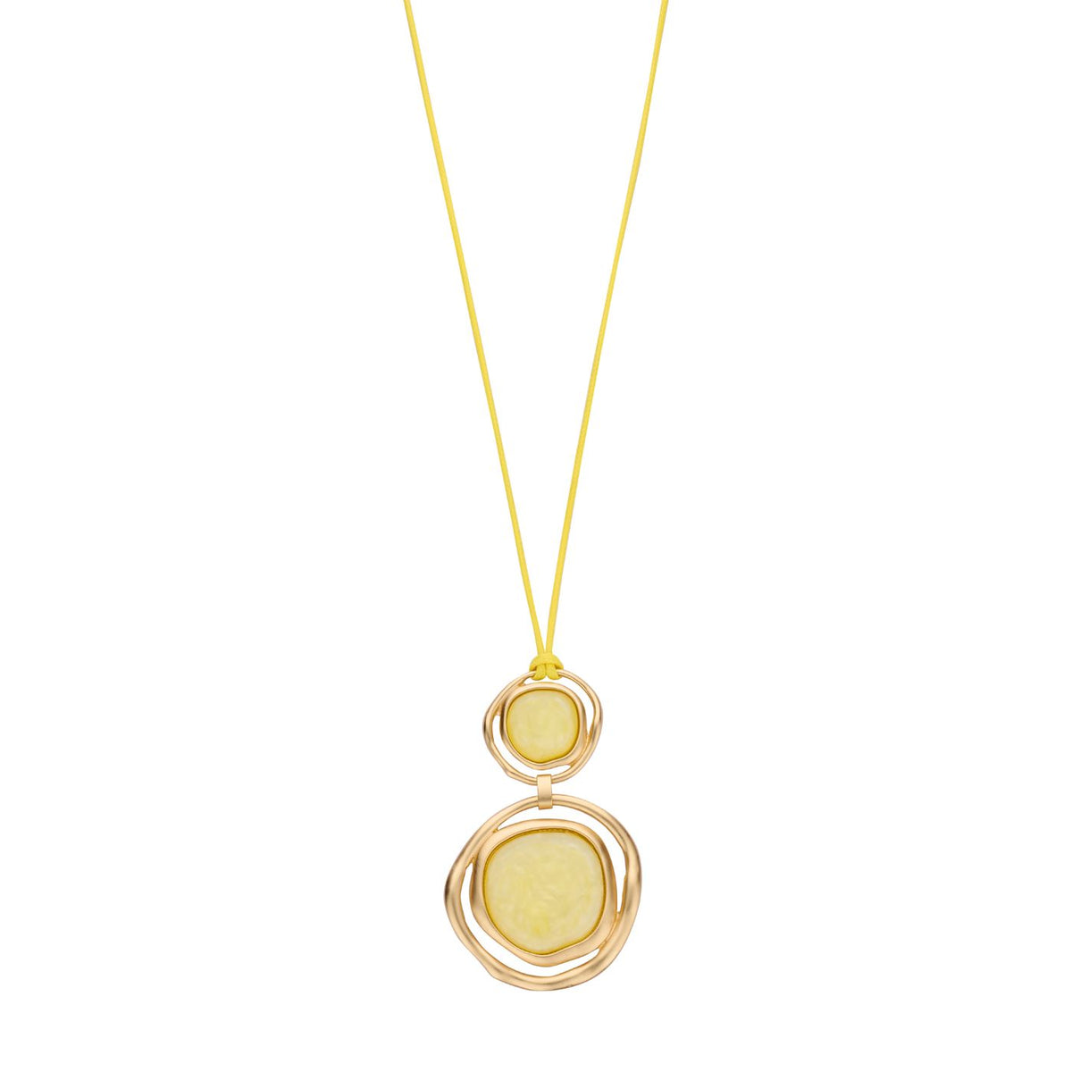 Collier - Kurt Halsketting Geel
