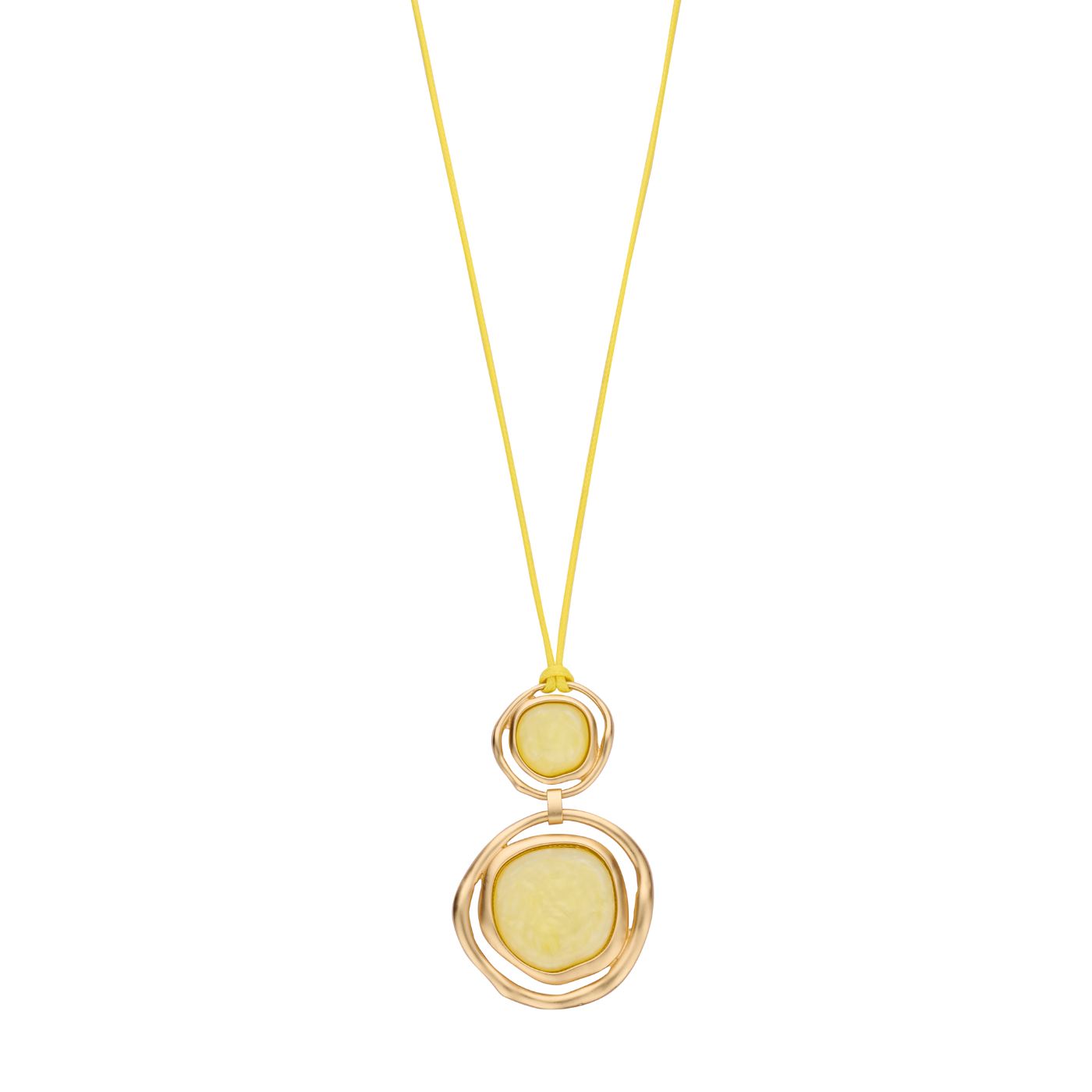 Collier - Kurt Halsketting Geel