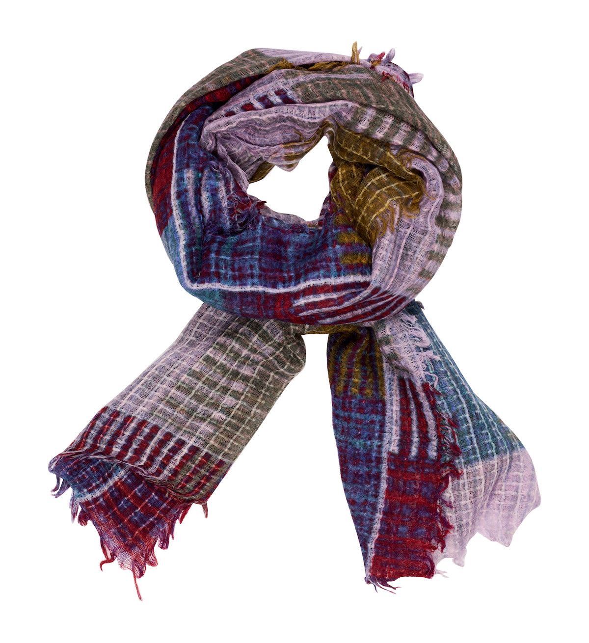 Écharpe - Lcscarves190 Multi Brun