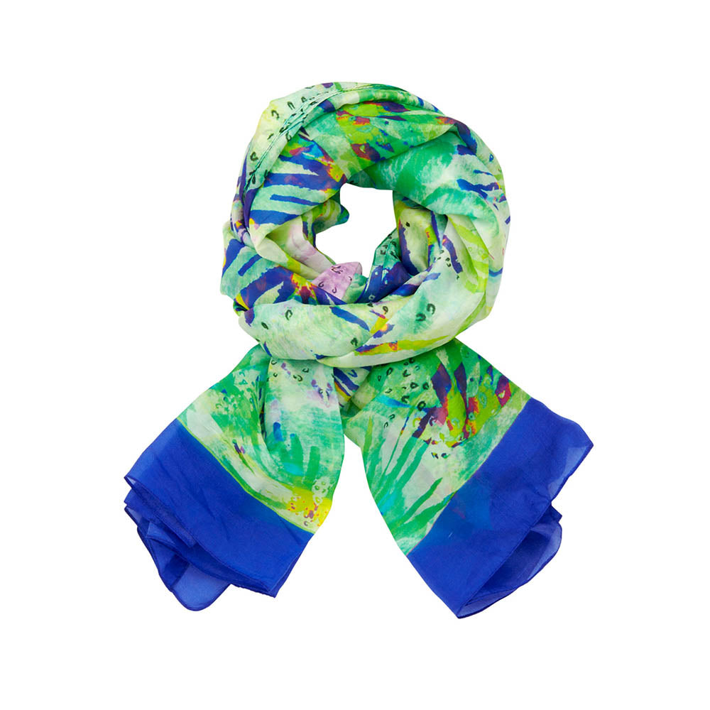 Écharpe - Lcscarves194 Multi Vert
