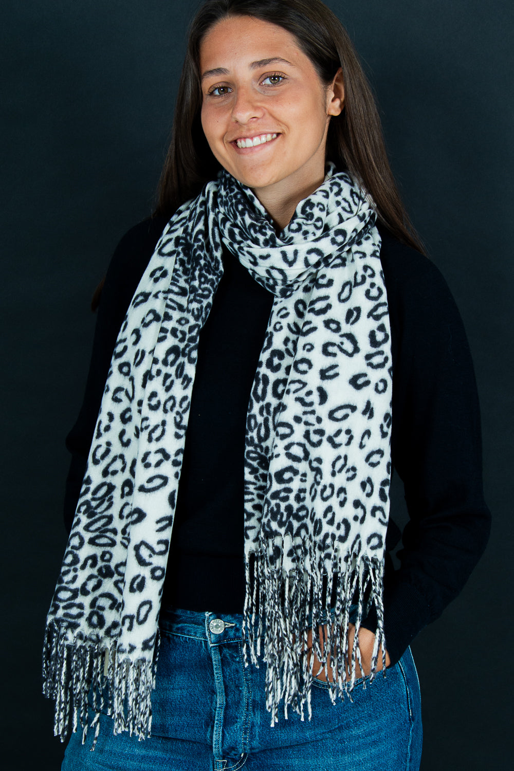 Lou - Leopard Off white