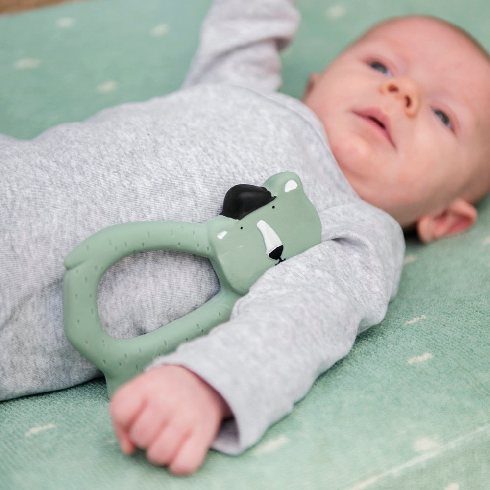 Jouet à saisir en caoutchouc naturel - Mr. Polar Bear