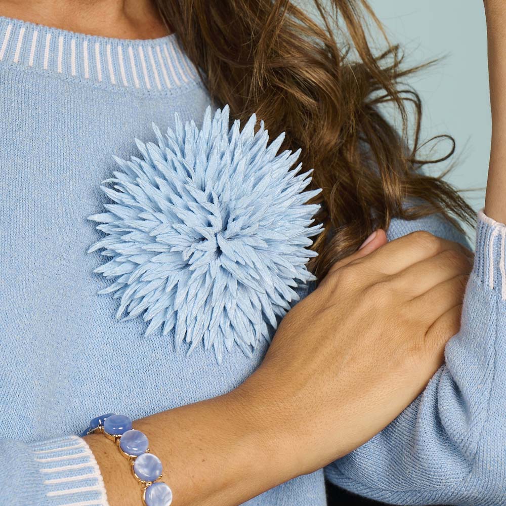 Broche - Mbr17 Bleu Clair