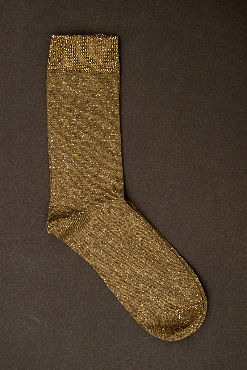 Mia Zia - Chaussettes glitter Kaki