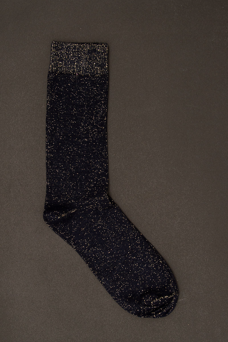 Mia Zia - Chaussettes glitter Marine