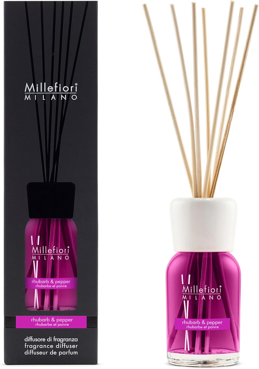 MM Milano Reed Diffuser 250 ml Rhubarb &amp; Pepper