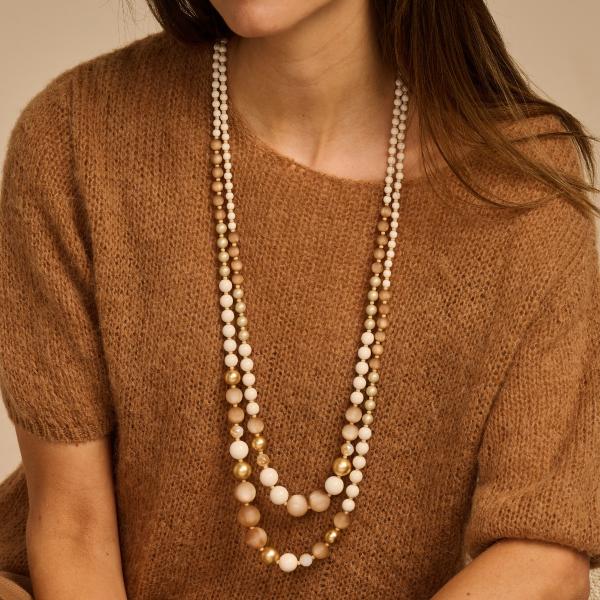 Collier - Pan87Lang Ecru