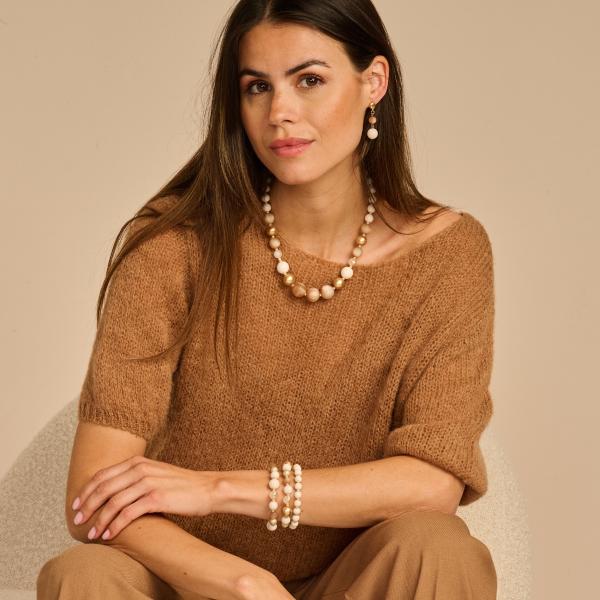 Collier - Pan87 Ecru