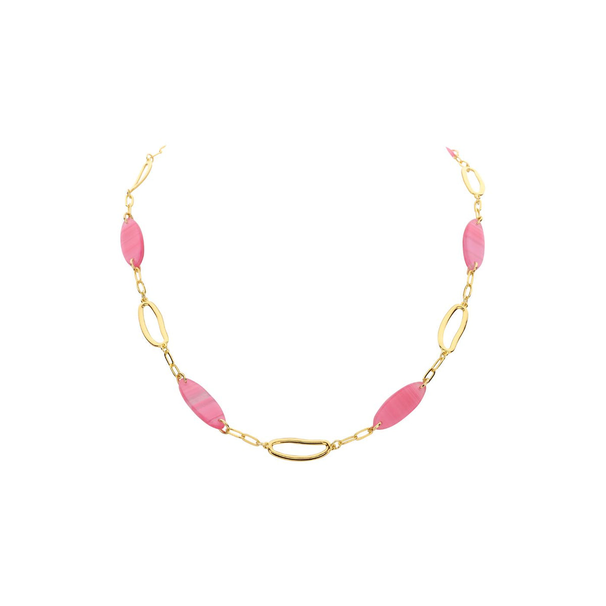 Collier - Macao Halsketting Fuchsia