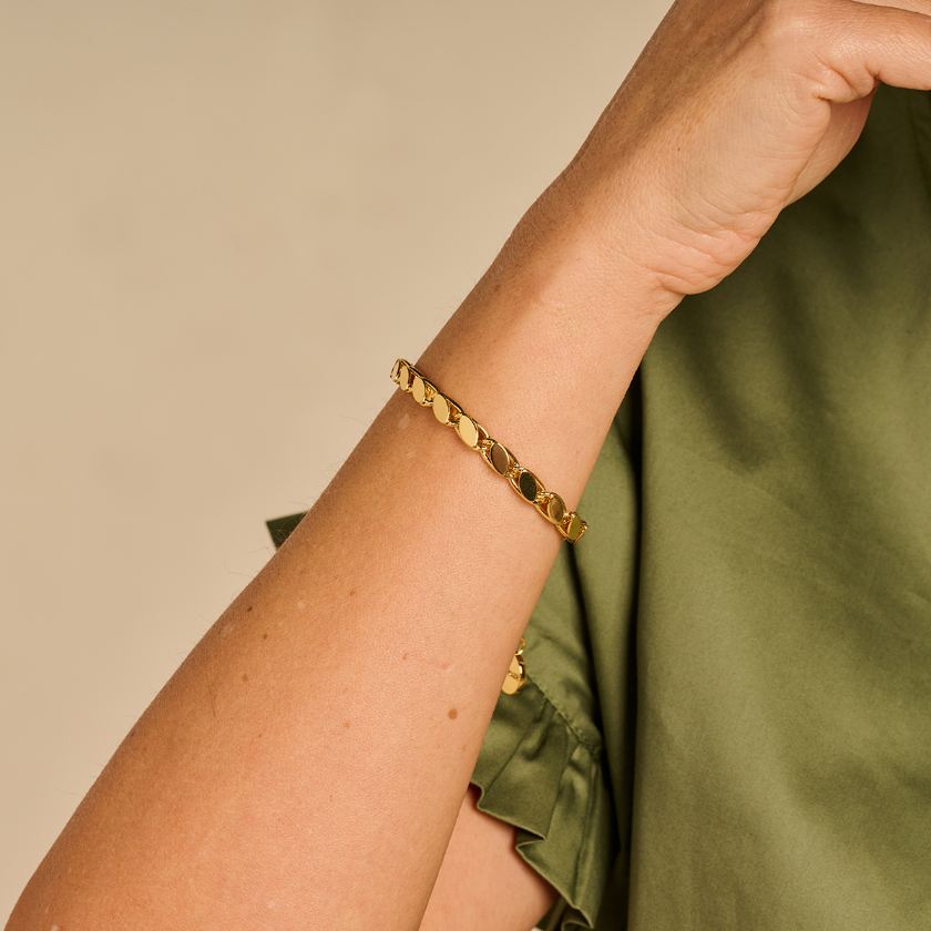 Bracelet - Dakar Armband Goudkleurig