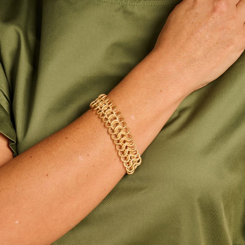 Bracelet - Didier Armband Goudkleurig Mat