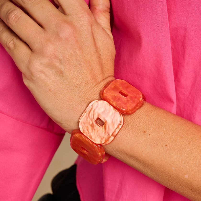 Bracelet - Kab16 Armband Oranje