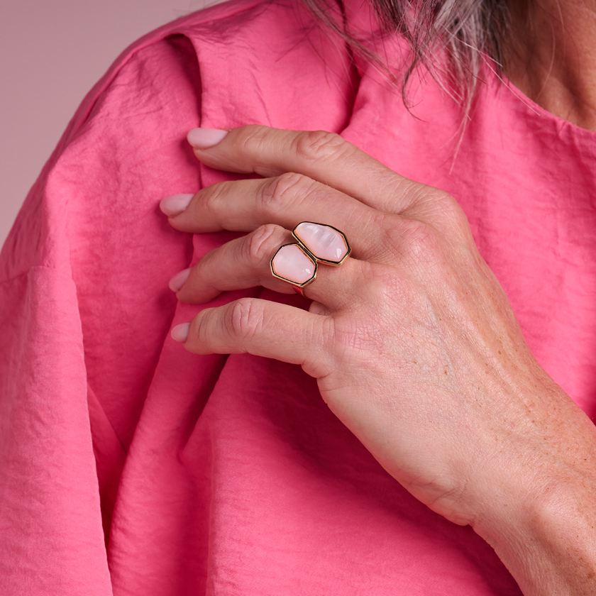 Bague - Kri4 Ring Lichtroze