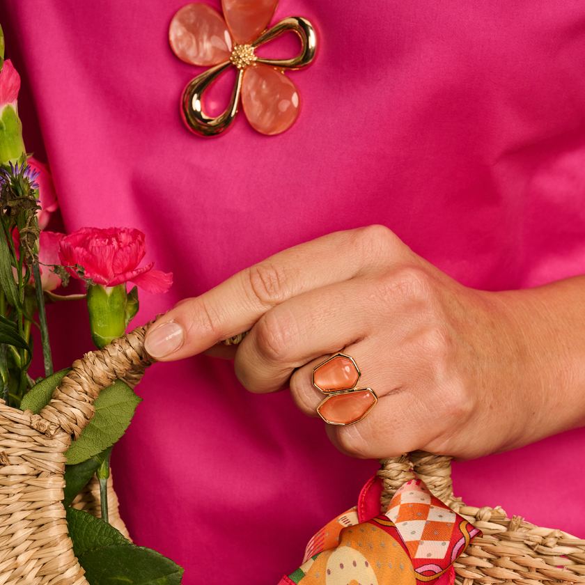 Bague - Kri4 Ring Oranje