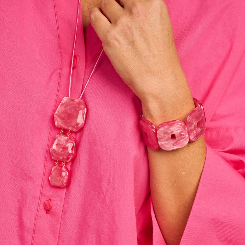 Bracelet - Kab16 Armband Fuchsia