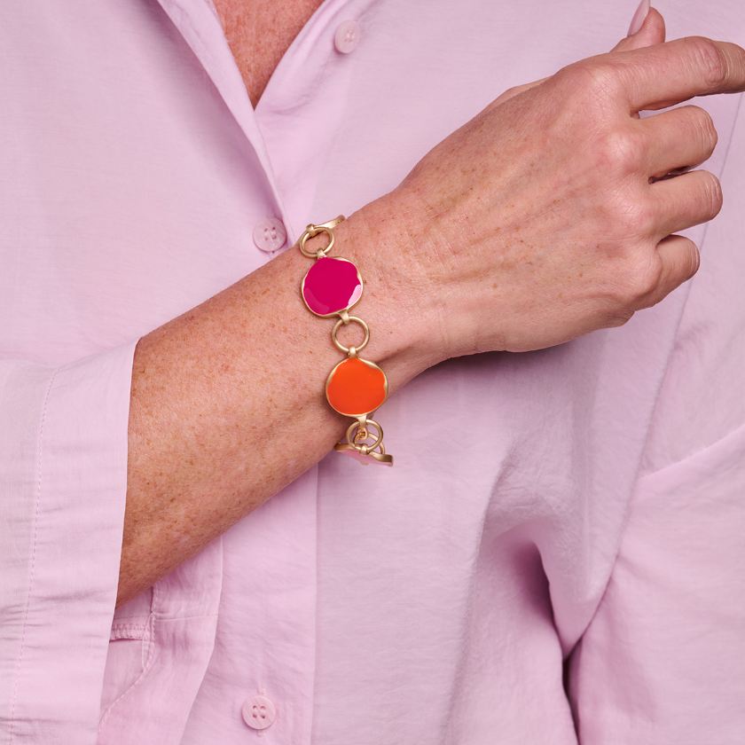 Bracelet - Kent Armband Multi Roze