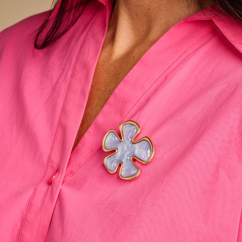 Broche - Kimono Broche Lichtblauw