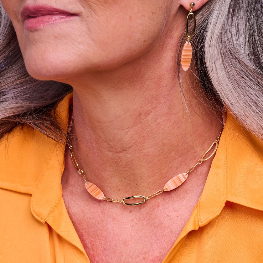 Boucles D'Oreilles - Macao Oorbellen Oranje