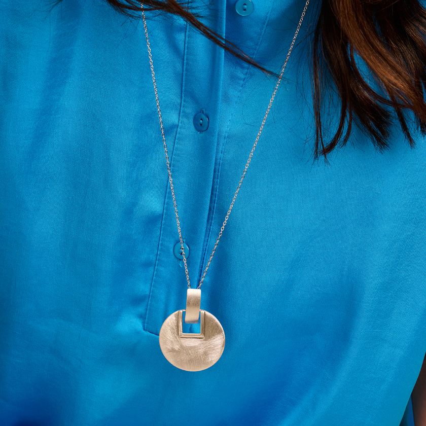 Collier - Mees Halsketting Zilverkleurig