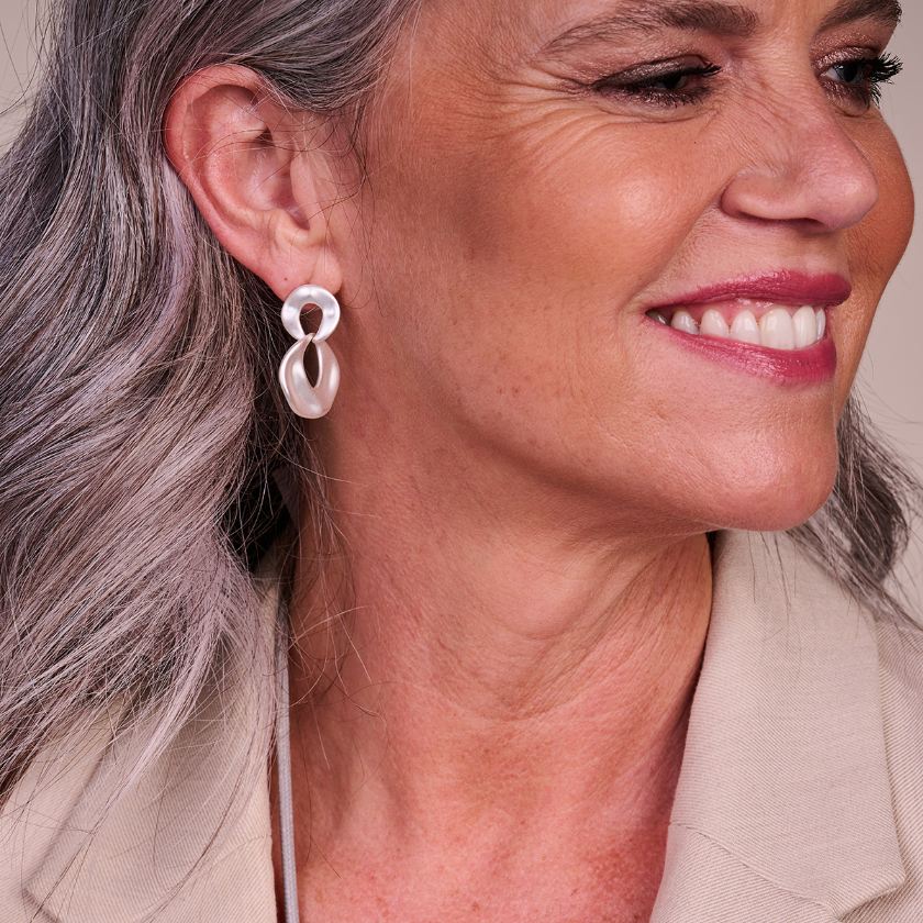Boucles D'Oreilles - Orb4 Oorbellen Goudkleurig Mat