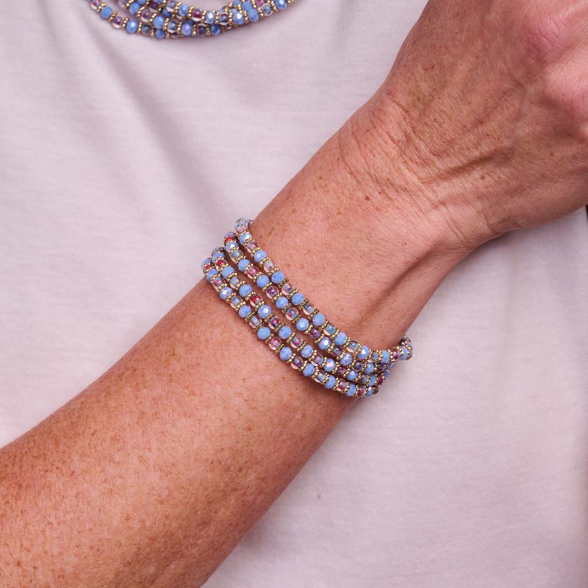 Bracelet - Pan90 Armband Blauw