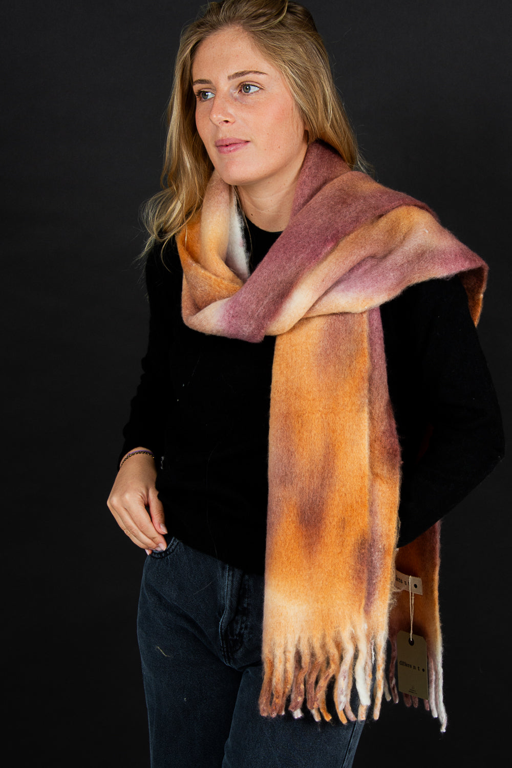 Nina - Tie & Dye Bordeaux