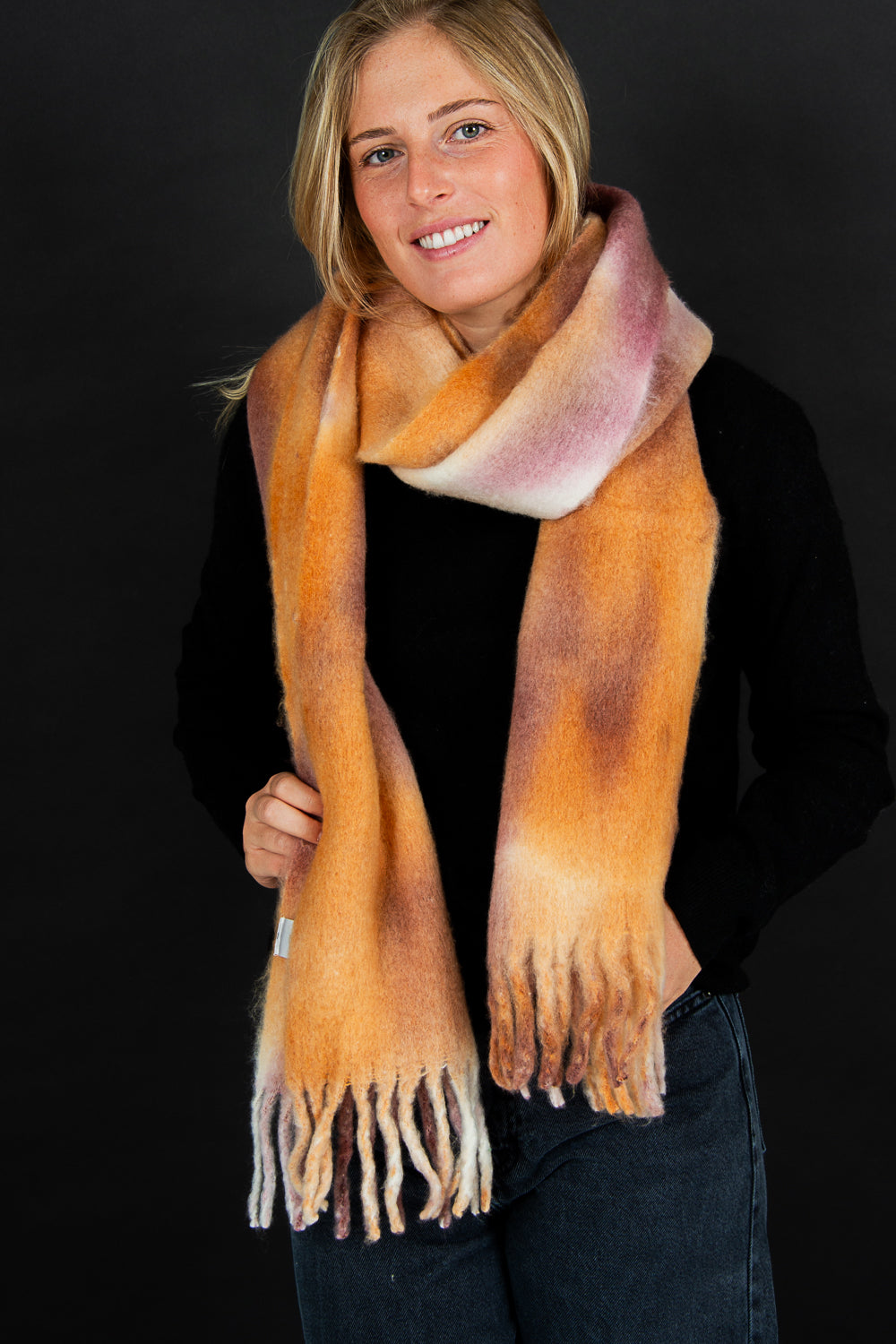 Nina - Tie & Dye Bordeaux