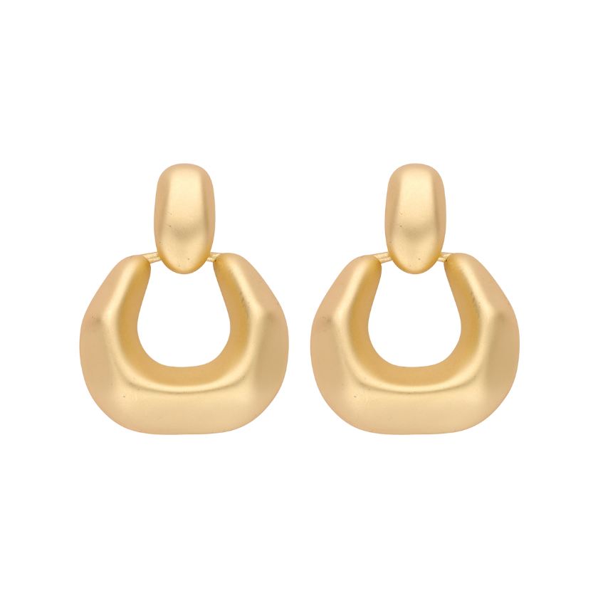 Boucles D'Oreilles - Orb4 Oorbellen Zilverkleurig Mat