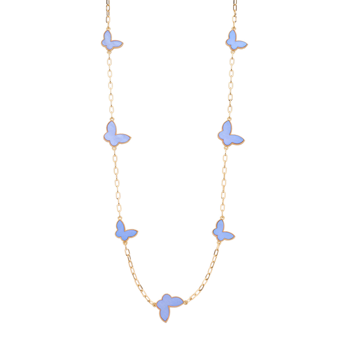 Collier - Oxfam Halsketting Blauw