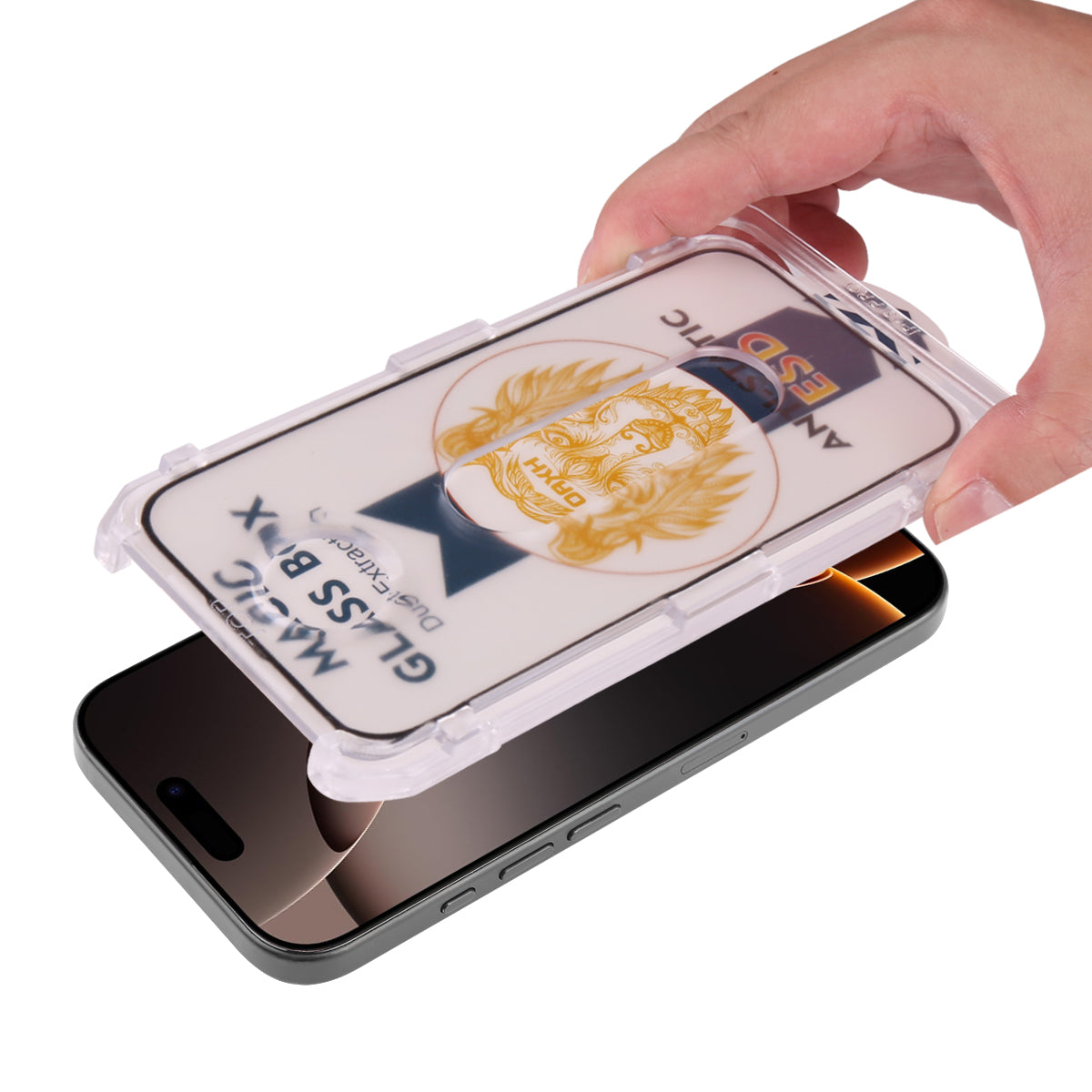 Film De Protection En Verre Trempé Platyne Pour Iphone 16Pro Max - Anti-Poussière, Sans Bulles Et Haute Résistance - Transparent
