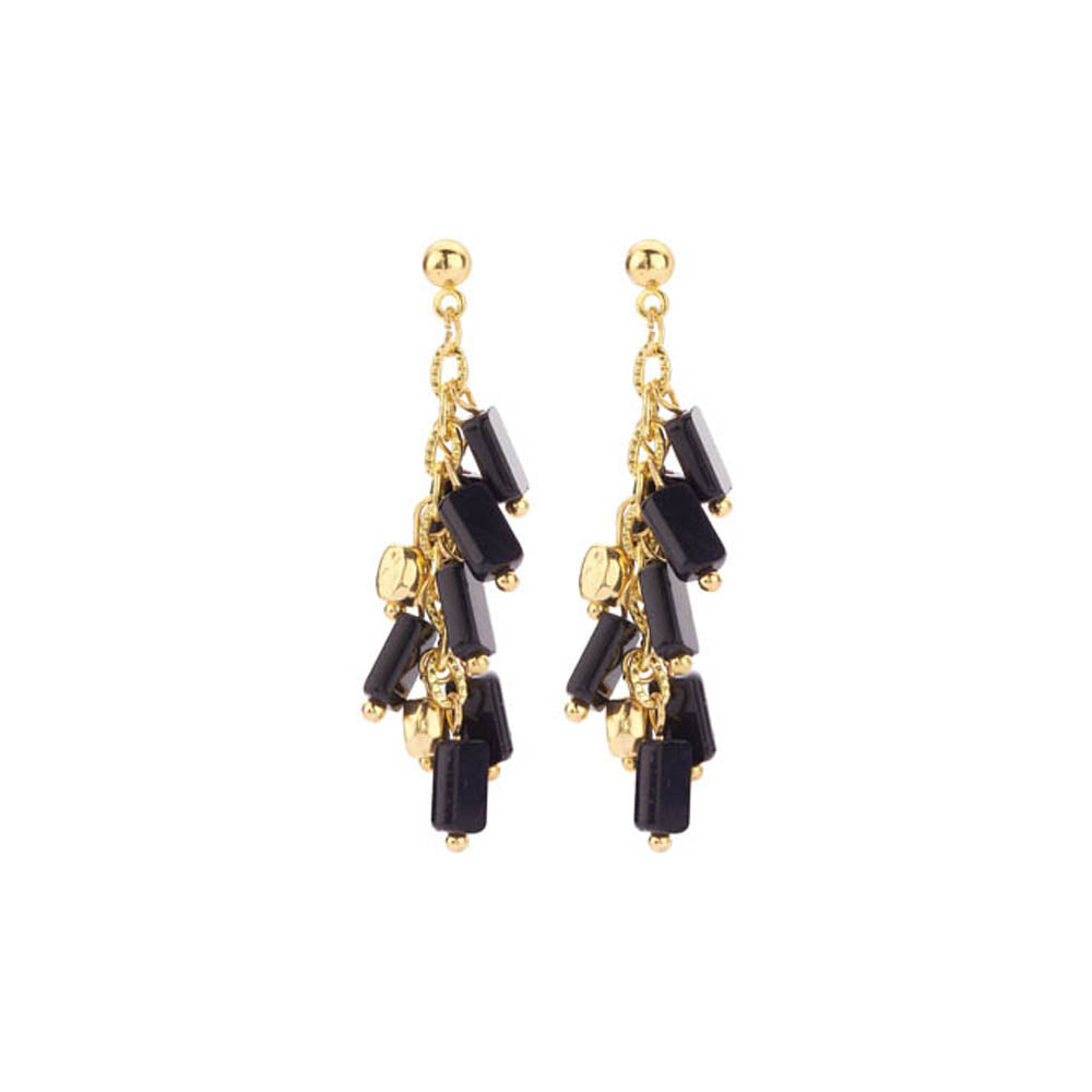 Boucles D&#39;Oreilles - Pan84 Noir