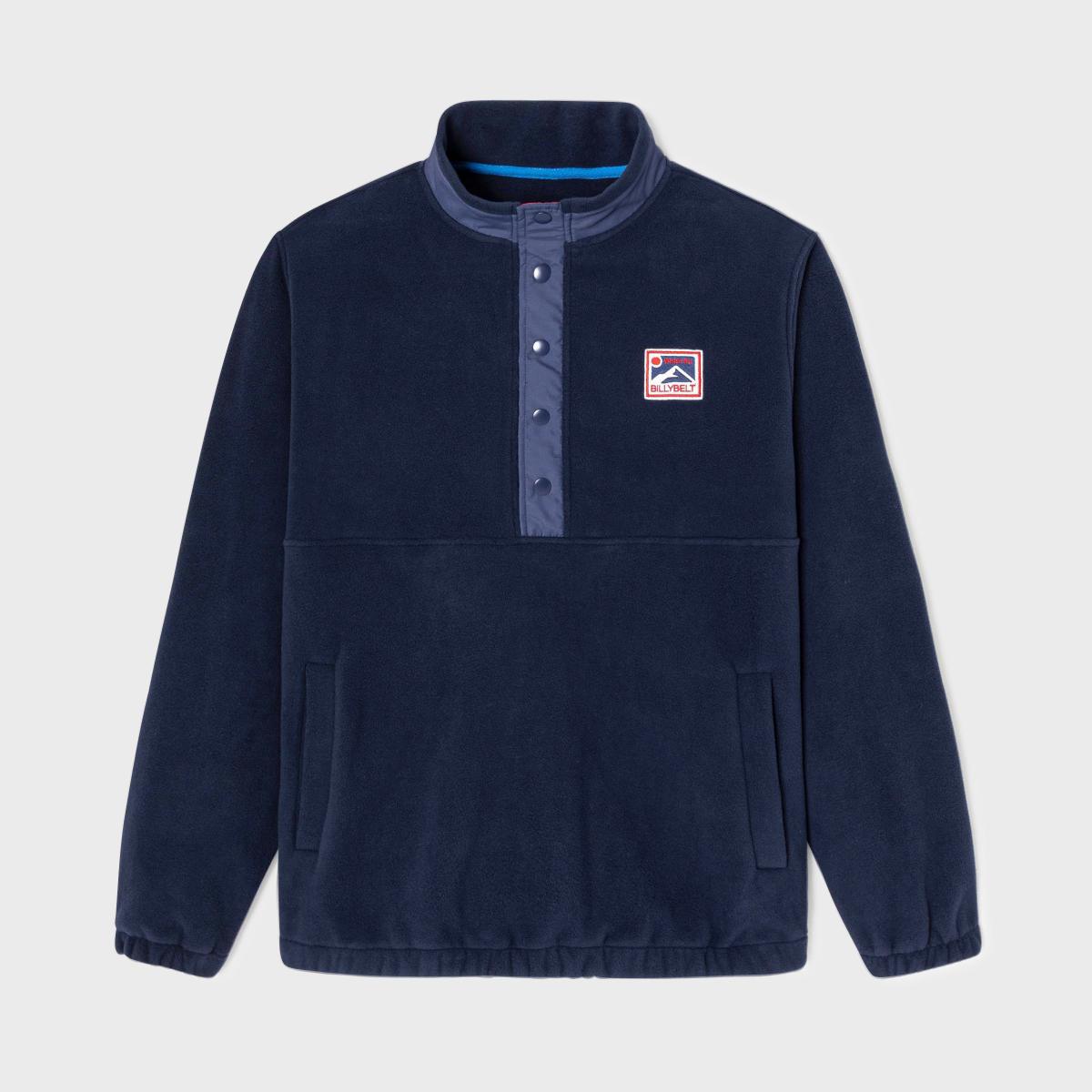 Sweat en polaire - Marine - Bleu