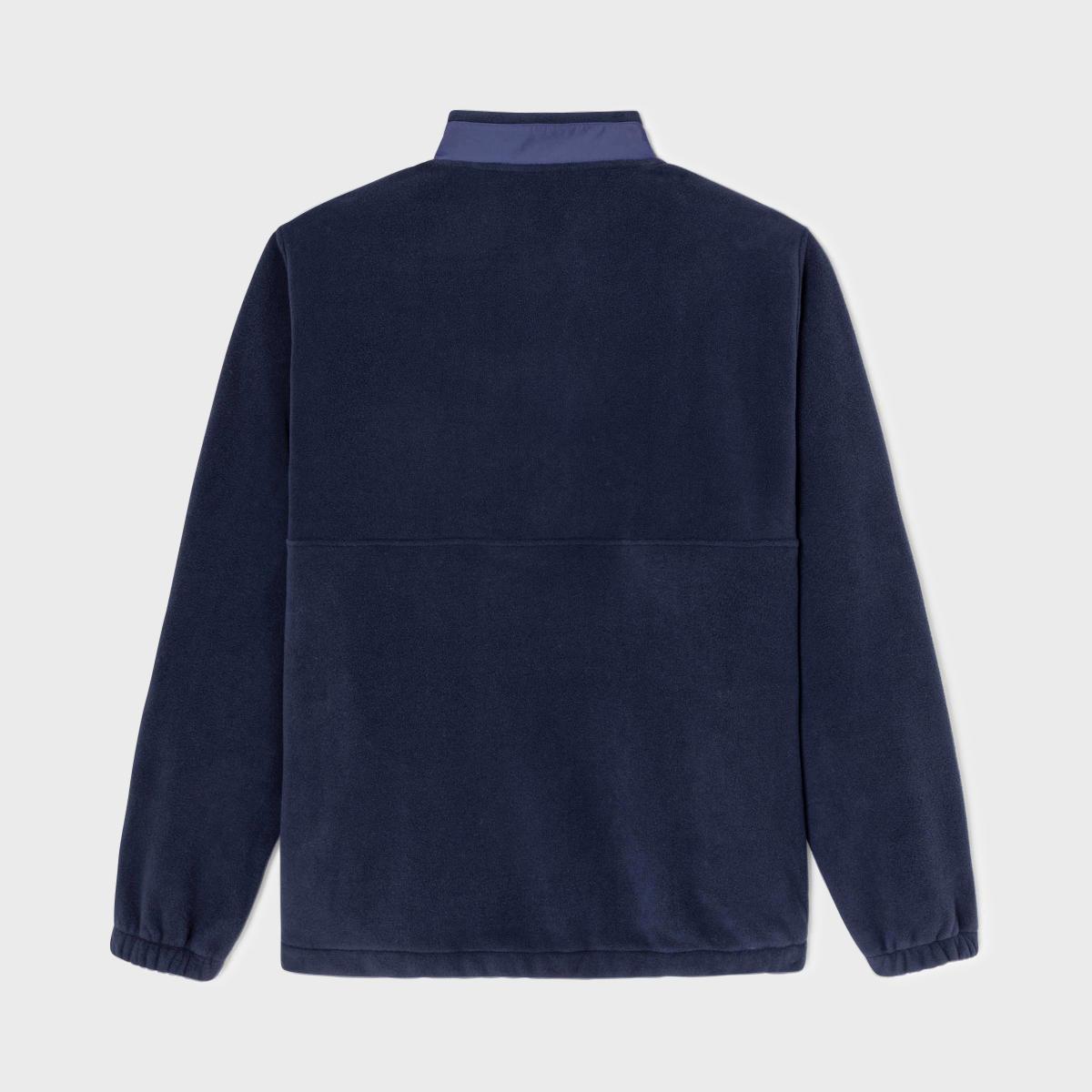 Sweat en polaire - Marine - Bleu