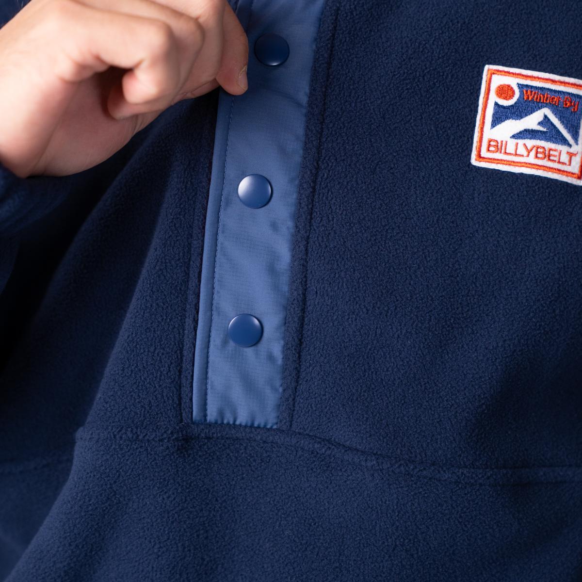 Sweat en polaire - Marine - Bleu