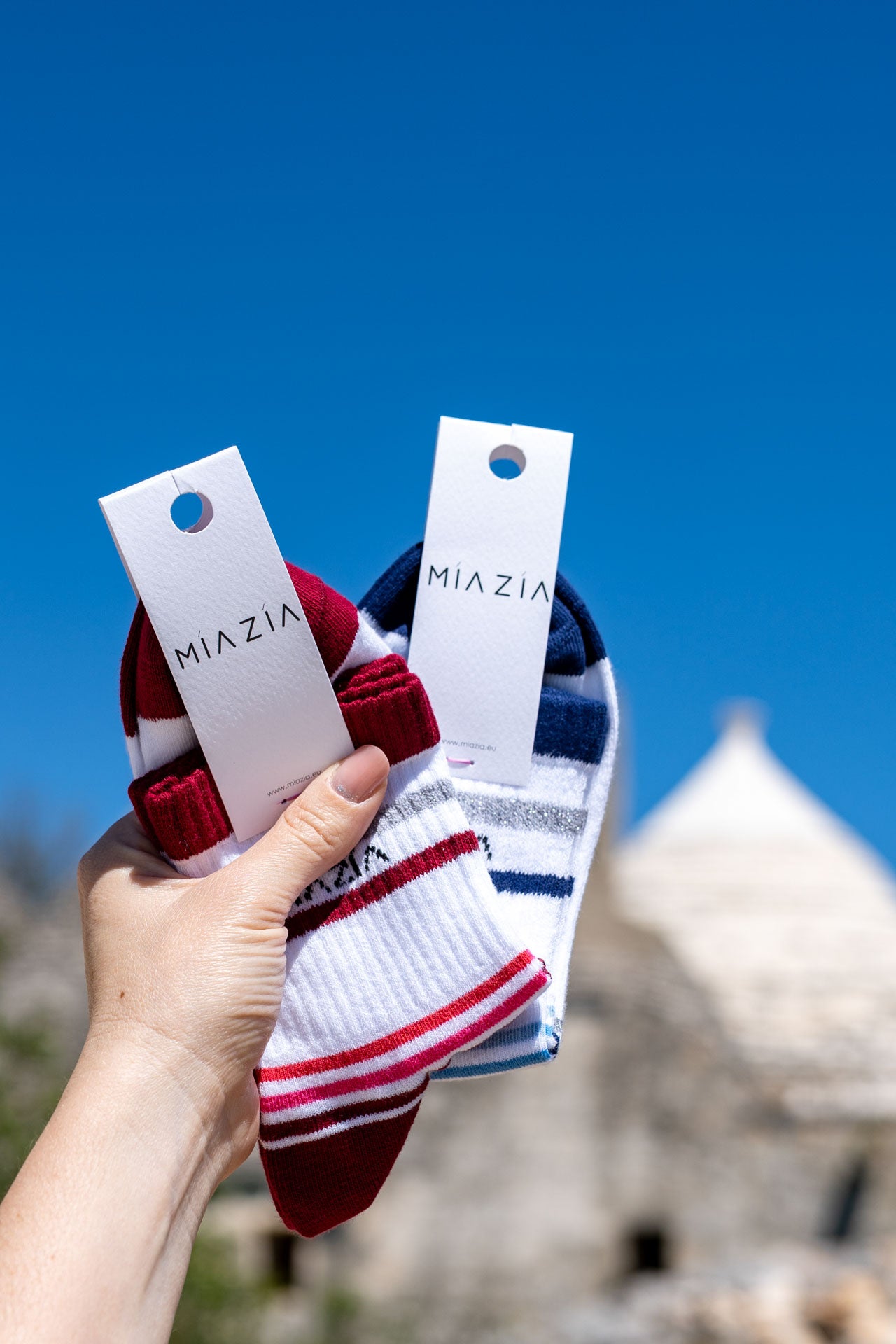 Mia Zia - Pack de 2 paires de chaussettes de Sporty