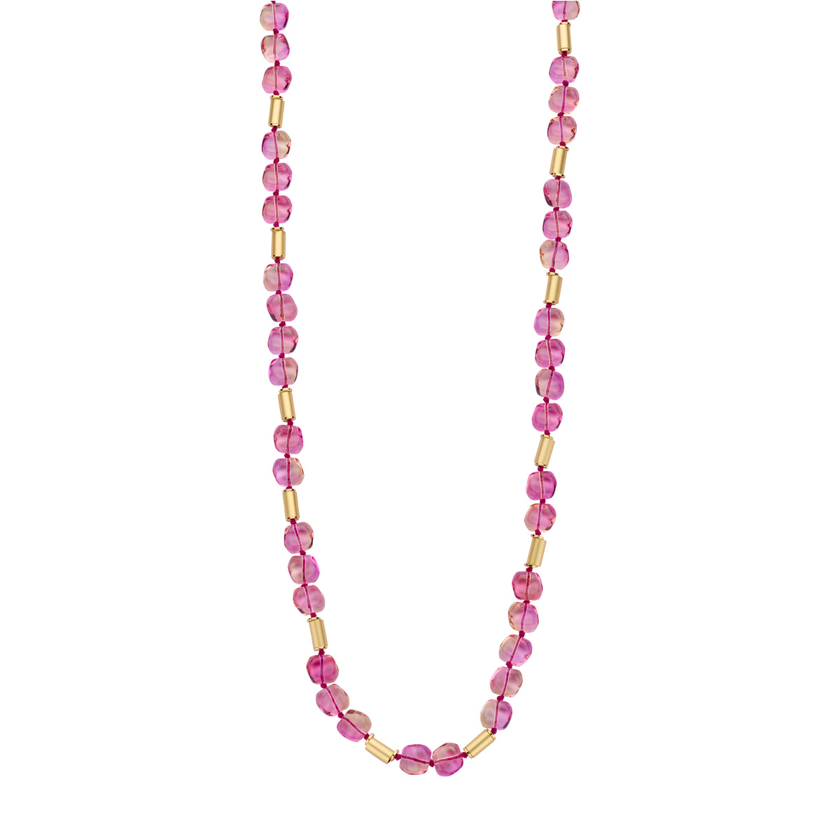 Collier - Pan89 Halsketting Fuchsia