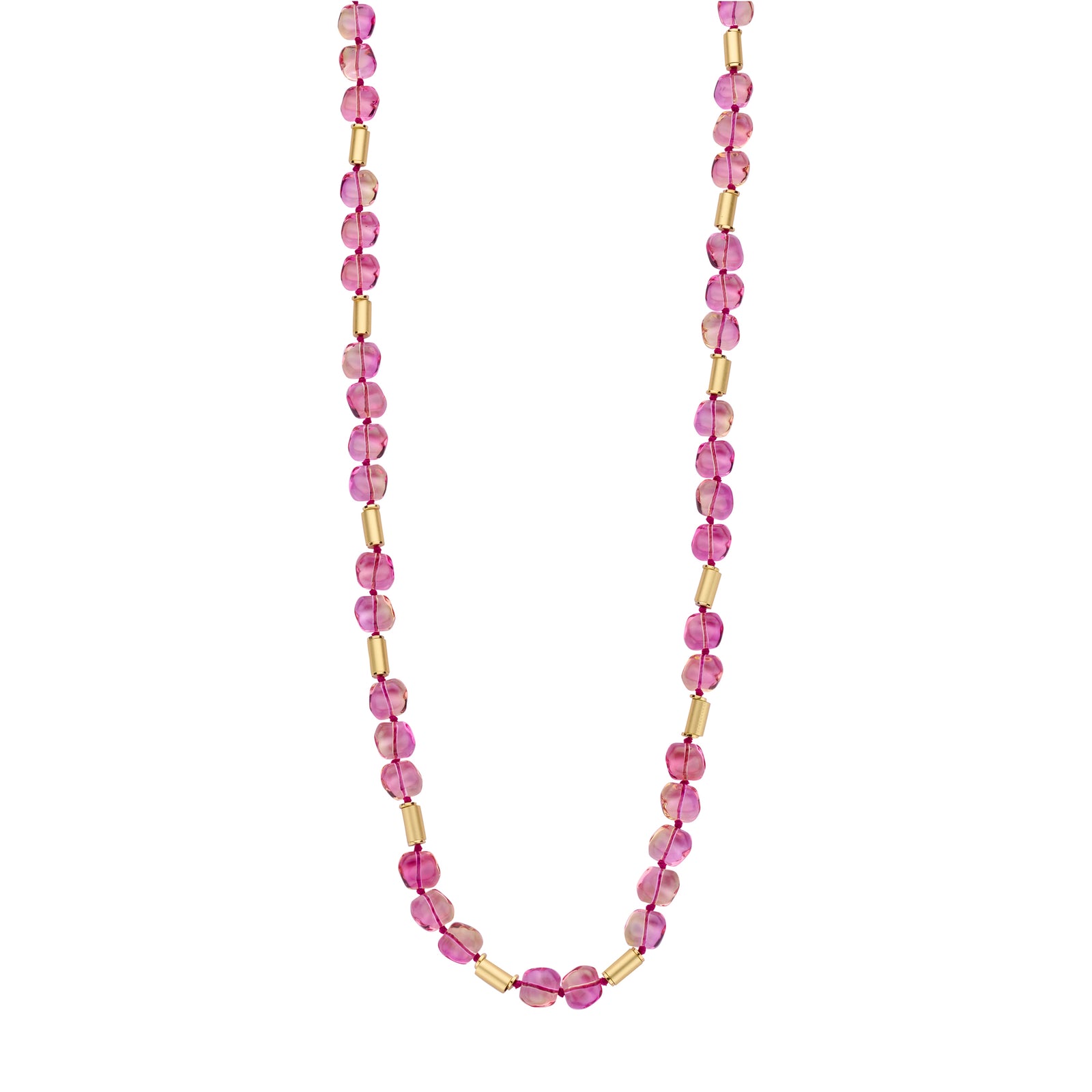 Collier - Pan89 Halsketting Fuchsia