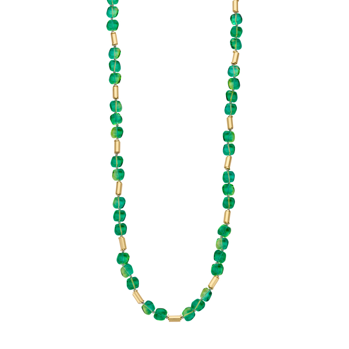 Collier - Pan89 Halsketting Groen