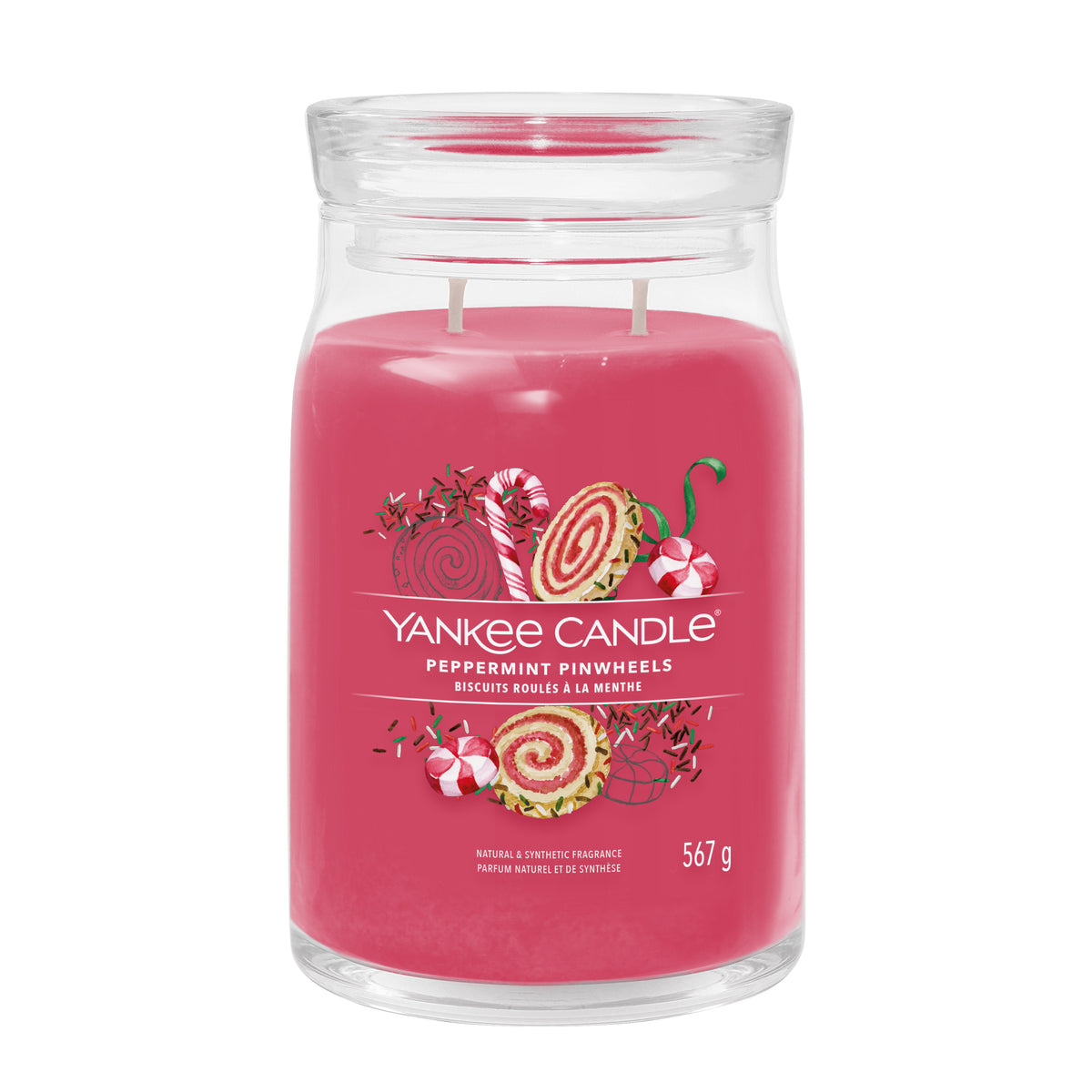 YC Peppermint Pinwheels Signature Large Jar