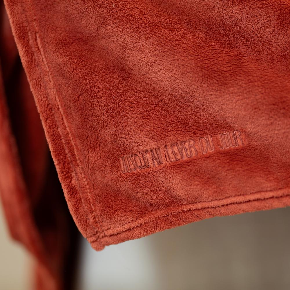 Poncho - Femme - Terracotta