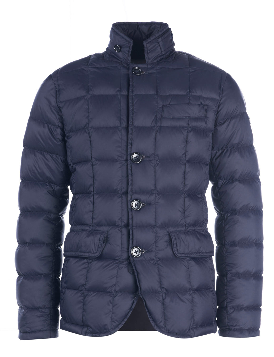 Nylon Communion Quilted Blazer - Bleu