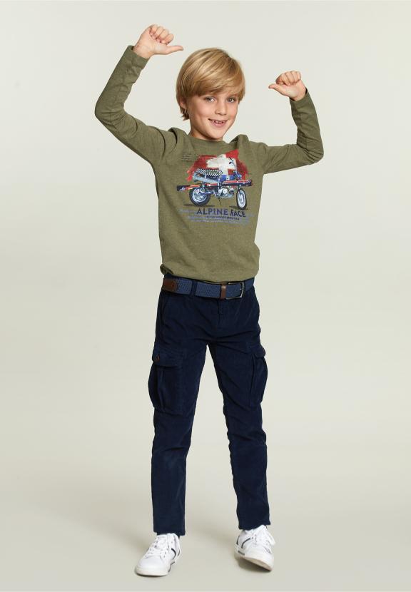 Cotton Fantasy T-Shirt Cottage Mix - Kaki