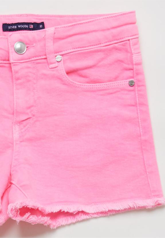 5-Pocket Short Reg Waist - Rose