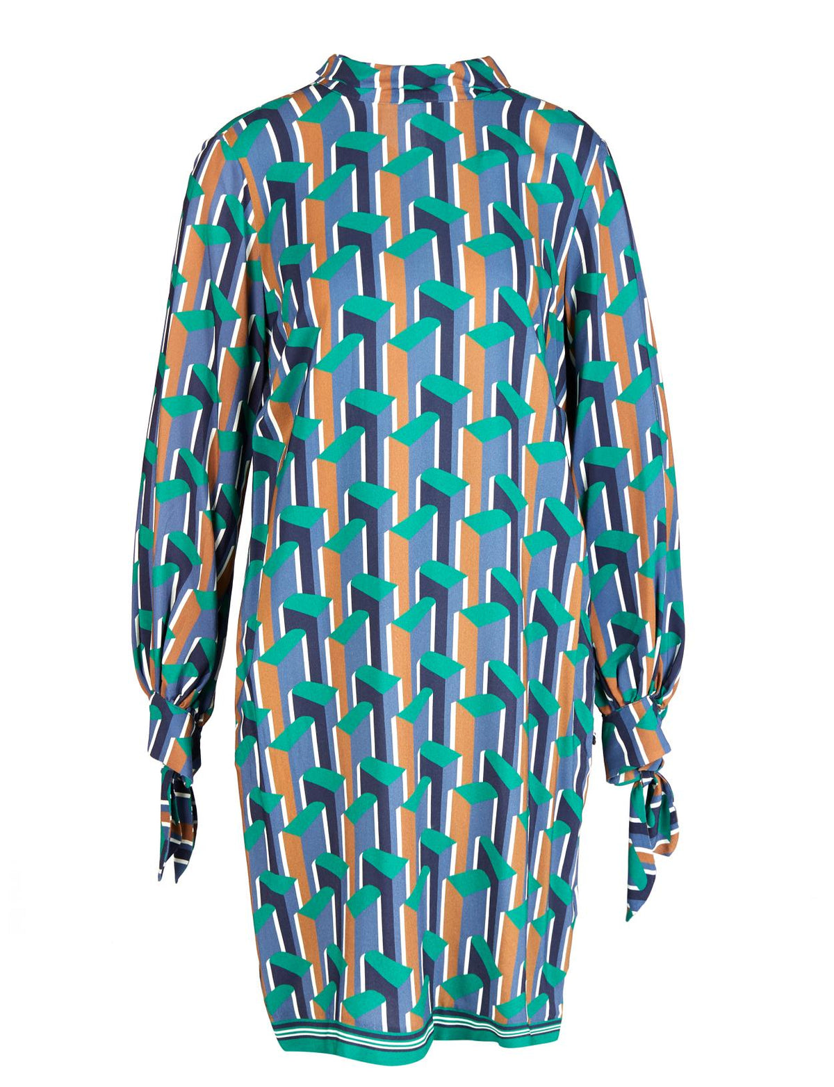 Viscose Dress In Green - Vert