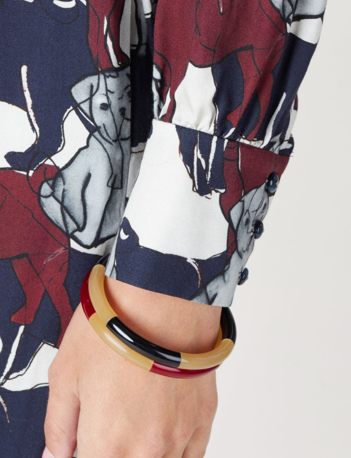 Femme Robe En Viscose Imprimée En Plusieurs Couleurs - W