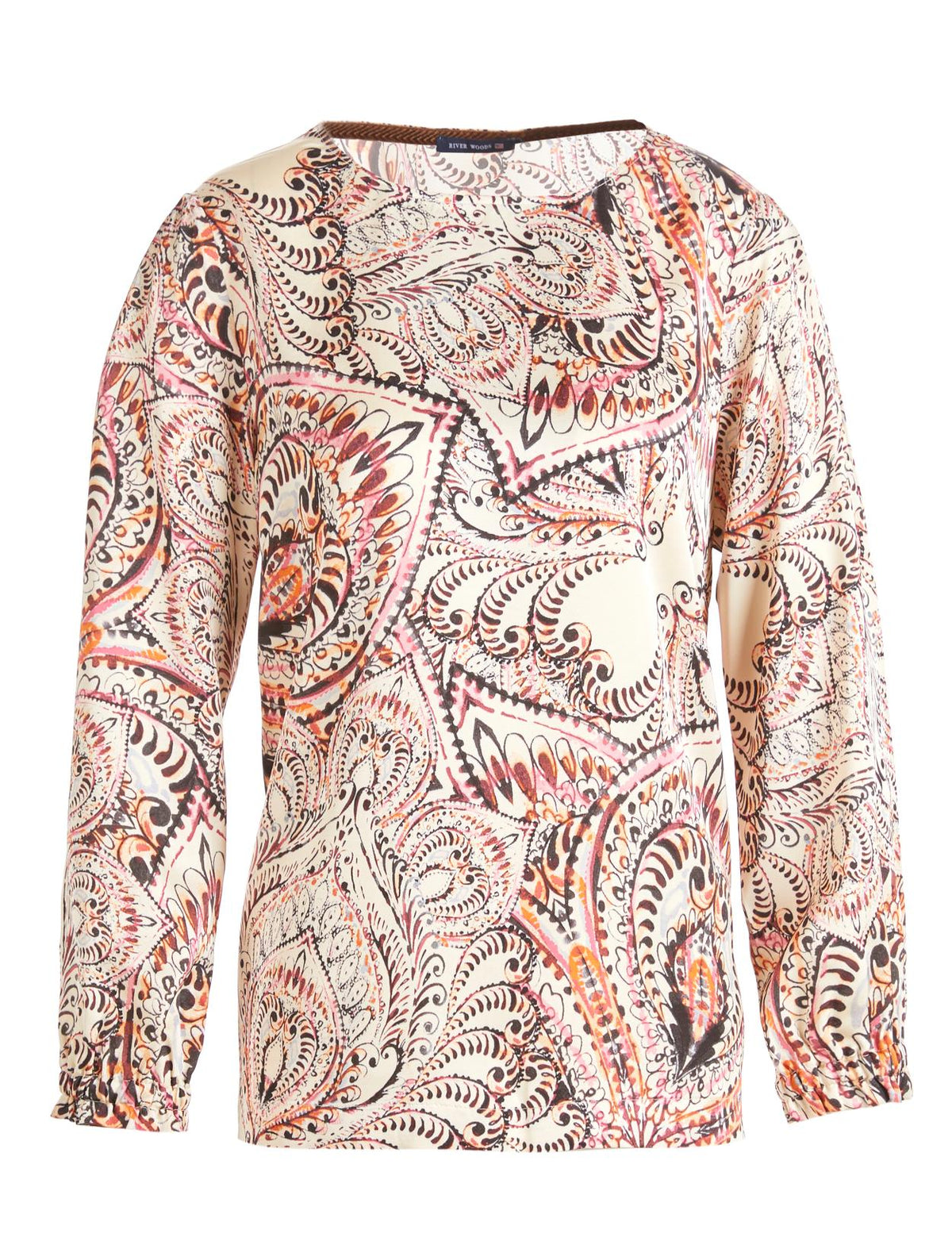 Loose Popover Shirt In Multi - Multi