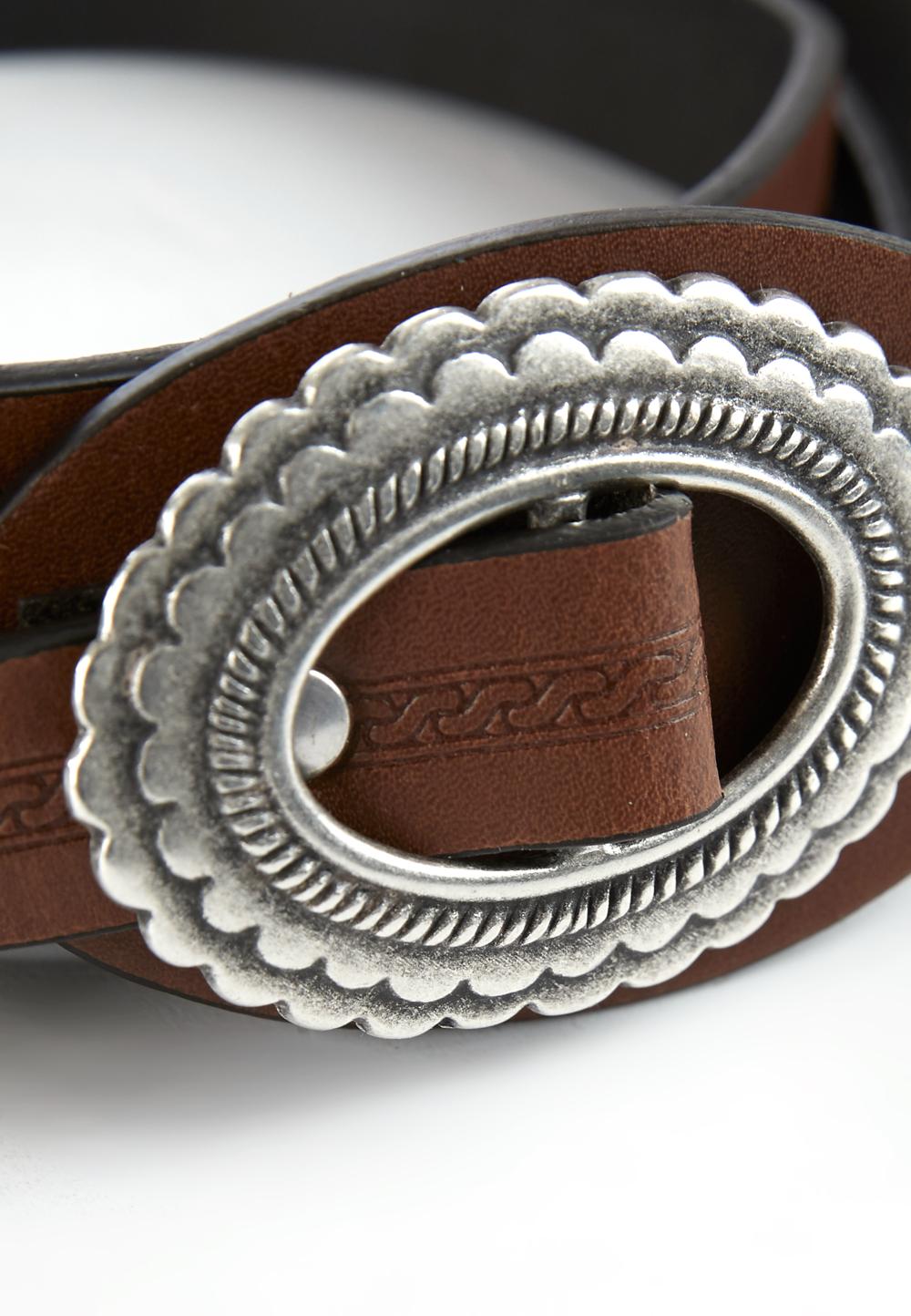 Belt Fantasy Buckle - Brown
