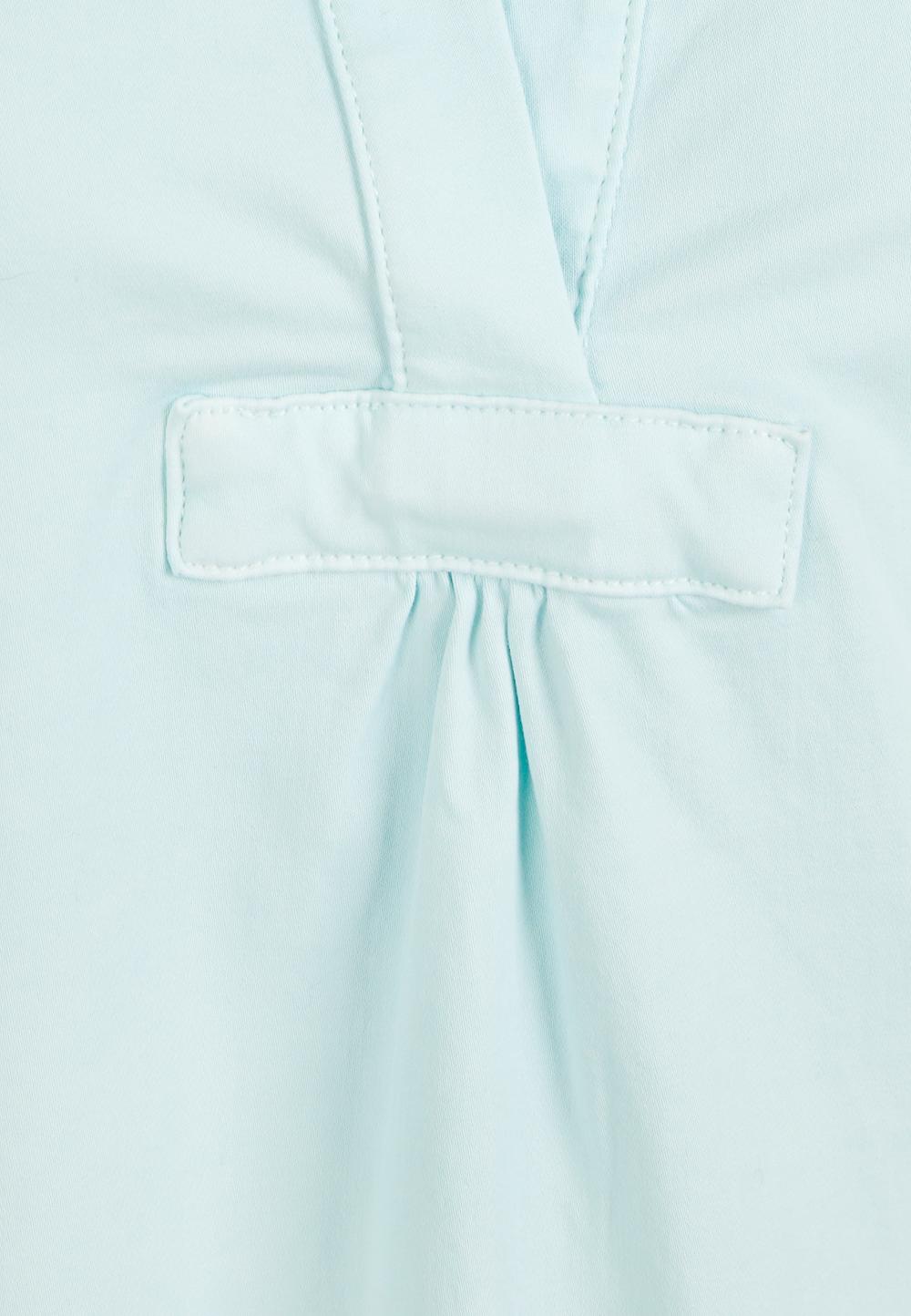 Slim waist cotton dress in Green - W